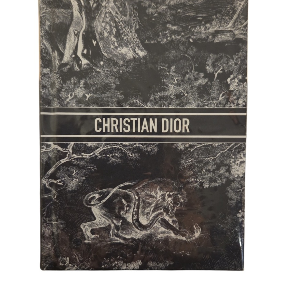 Christian Dior Black and White Toile De Jouy Notebook, NWOT